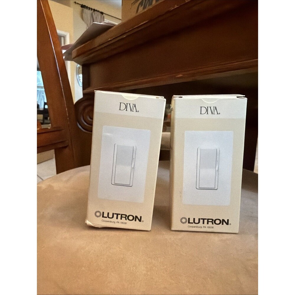 Lutron DVLV-600P-BL Diva 600-Watt Single Pole Magnetic Low-Voltage Dimmer, Black
